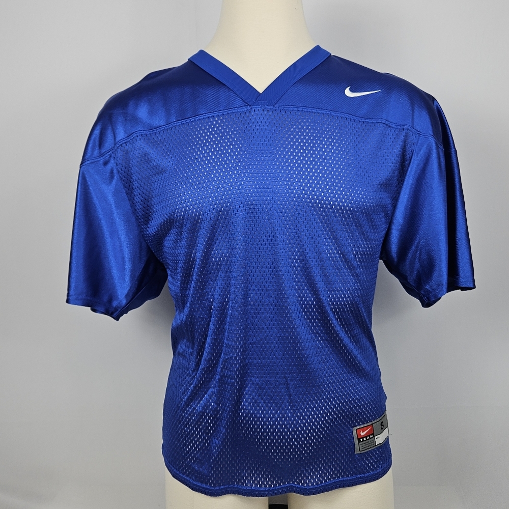 Nike blue core practice jersey size small